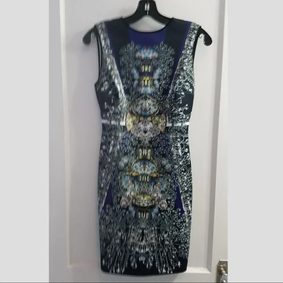 Clover Canyon Russian Enamel Print Scuba Dress - Picture 2 of 6